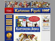 Tablet Screenshot of kartonowefigurki.pl